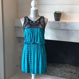 Blue Island Tied Dyed Beach Dress S Preloved
